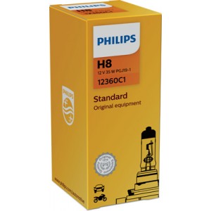Bec far h8 pgj19-1 35w 12v vision philips