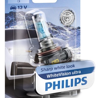 Bec far h8 pgj19-1 35w 12v white vision ultra philips