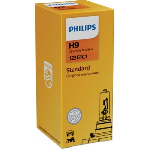 Bec far h9 pgj19-5 65w 12v vision philips