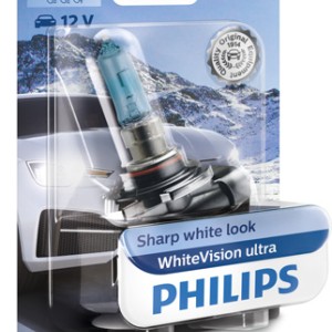 Bec far hb3 12v p20d 65w (blister) white vision ultra philips