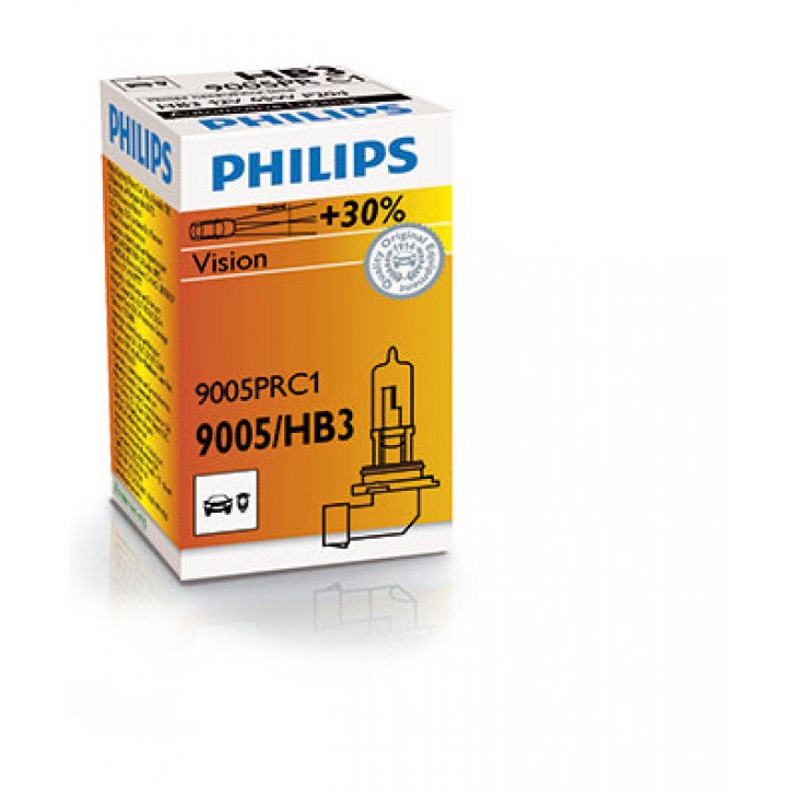 Bec far hb3 12v p20d 65w (cutie) vision philips - 9005PRC1 - PHILIPS