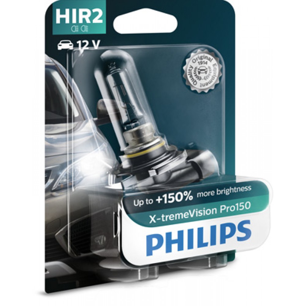 Bec far hir2 px22d 55w 12v x-treme vision pro150 philips - 9012XVPB1 - PHILIPS