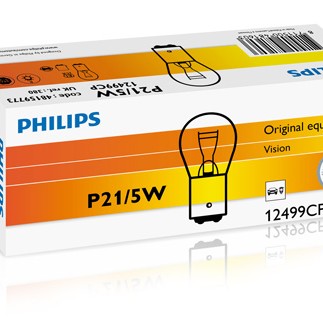 Bec frana p21/5w 12v set 10 buc philips