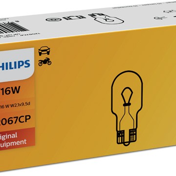 Bec frana w16w 12v set 10 buc philips - 78213 - PHILIPS