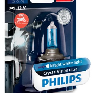 Bec moto h7 crystal vision ultra 12v 55w (blister) philips