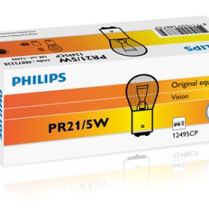 Bec rosu frana pr21/5w 12v set 10 buc