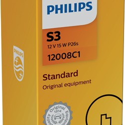 Bec s3 vision moto 12v 15w p26s