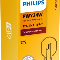 Bec semnalizare 12v pwy24wnahtr hiper vision philips