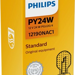 Bec semnalizare 12v py24w hiper vision philips