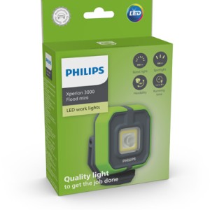 Lampa dubla: proiector 500 lm si reflector 300 lm philips xperion 3000