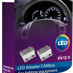 Led canbus control 12v 5w set 2 buc philips