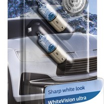 Set 2 becuri 12v h6w bax9s (blister) white vision ultra philips