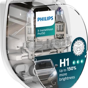 Set 2 becuri far h1 55w 12v x-treme vision pro150 philips