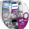 Set 2 becuri far h7 55w 12v vision plus philips