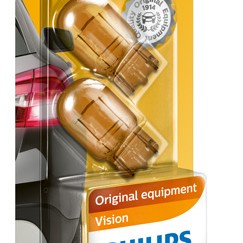 Set 2 becuri fara soclu 12 v wy21w wx3x16d philips