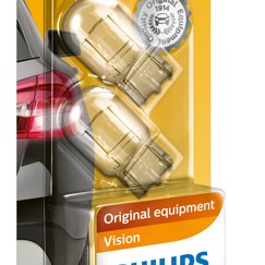 Set 2 becuri fara soclu 12v w21w w3x16d philips