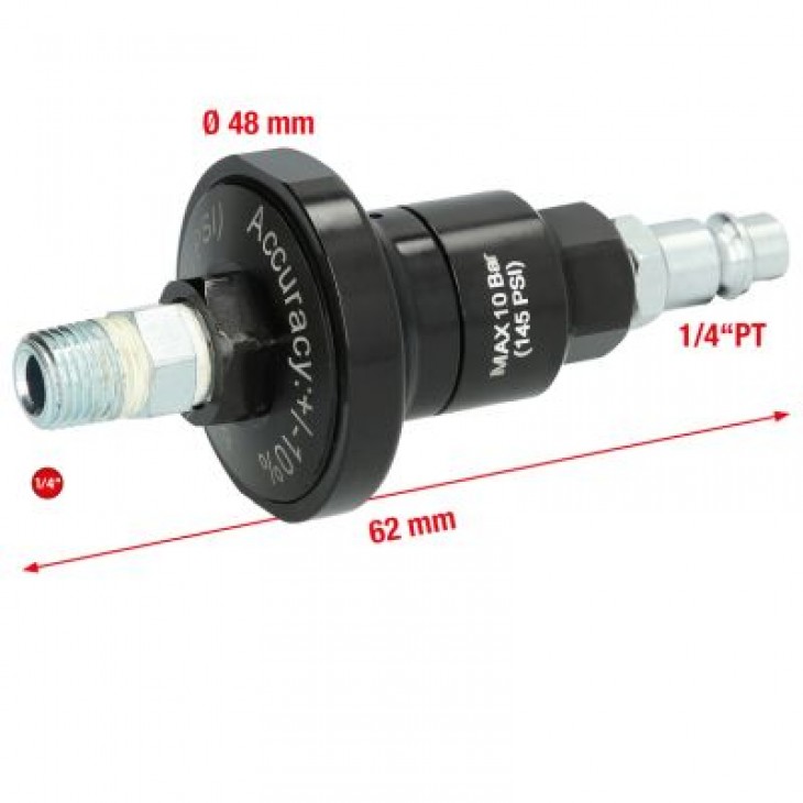 Reductor de presiune de maxim 10.0 bar la 6.2 bar - 515.3366 - KS TOOLS
