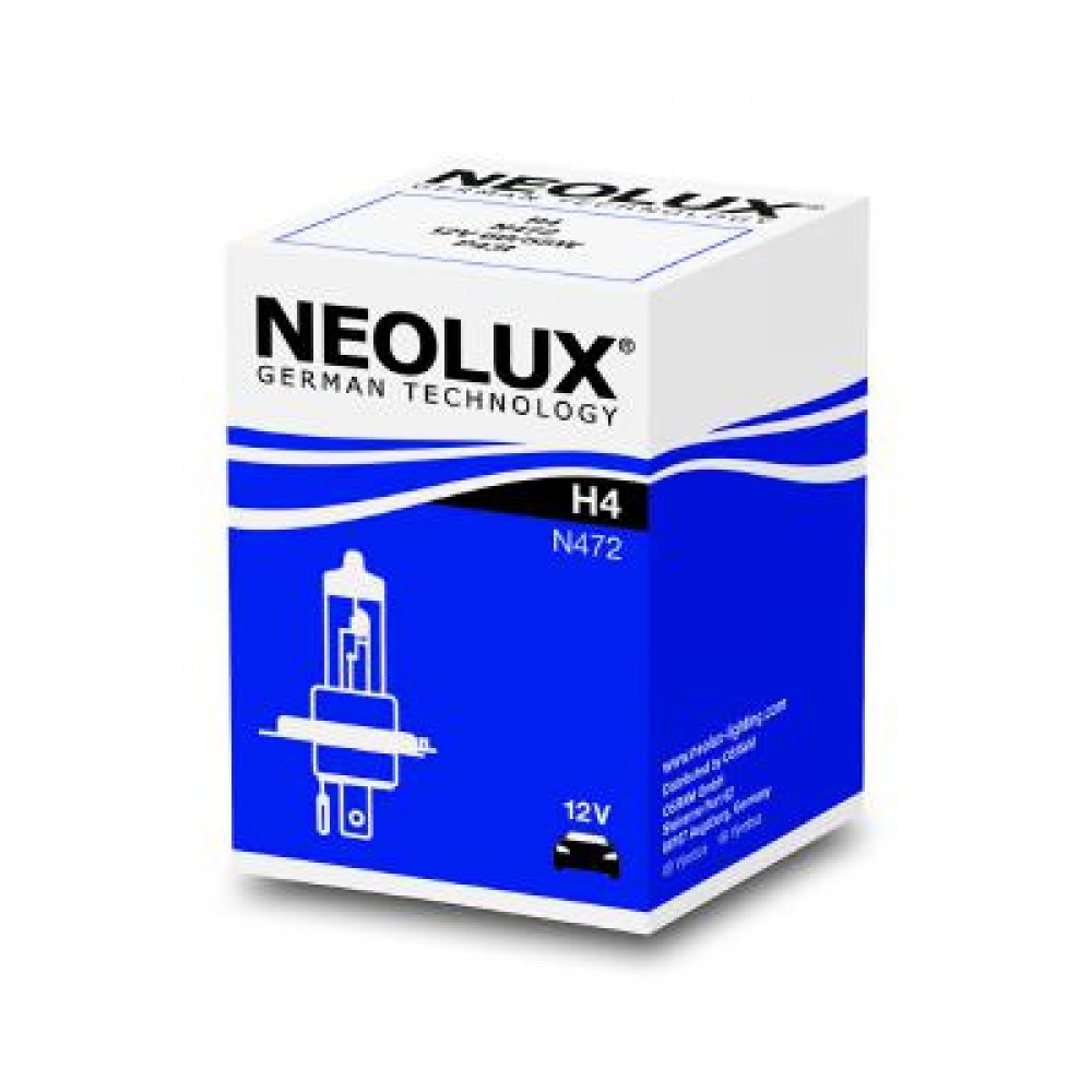 Bec far h4 12v p43t 60/55w neolux - N472 - NEOLUX