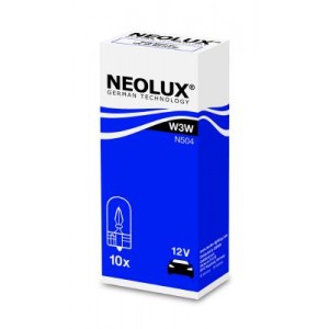 Bec fara soclu 12v w3w w2.1x9.5d set 10 buc neolux