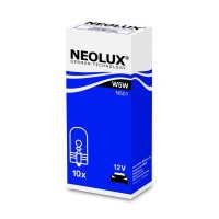 Bec fara soclu 12v w5w w2.1x9.5d set 10 buc neolux