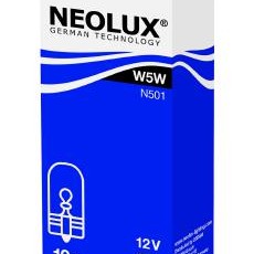 Bec fara soclu 12v w5w w2.1x9.5d set 10 buc neolux