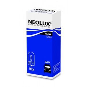Bec fara soclu 24v w3w set 10 buc neolux