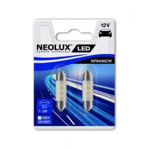 Bec led 12v 0.5w sv8.5-8 blister 2 buc neolux