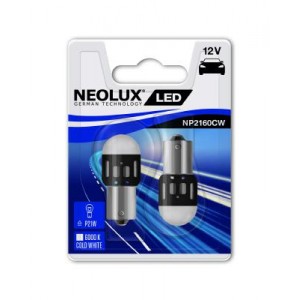 Bec led 12v 1.2w ba15s blister 2 buc neolux