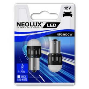 Bec led 12v 1.2w ba15s blister 2 buc neolux