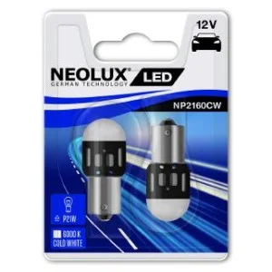 Bec led 12v 1.2w ba15s blister 2 buc neolux