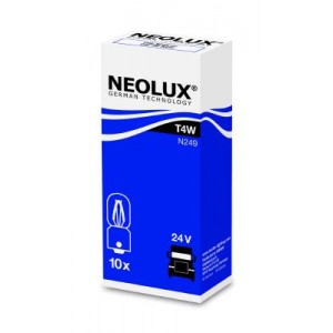 Bec pozitie 24v t4w set 10 buc neolux