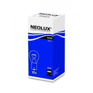 Bec semnalizare 24v p21w ba15s set 10 buc neolux
