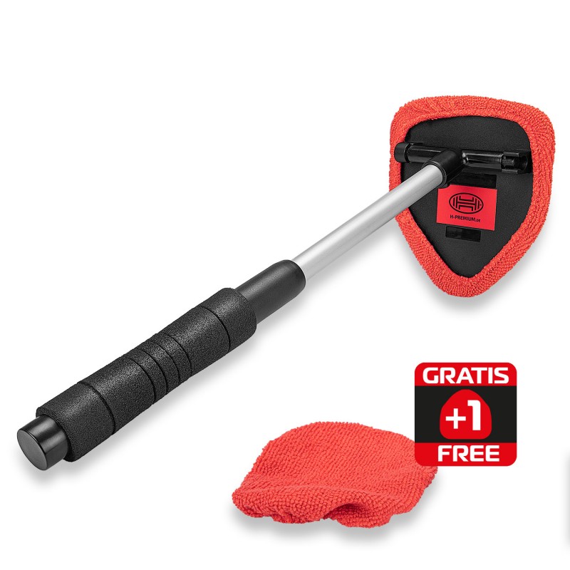 Curatitor parbriz premium aluminiu extensibil 33-50cm cu microfibra - 43314 - HEYNER