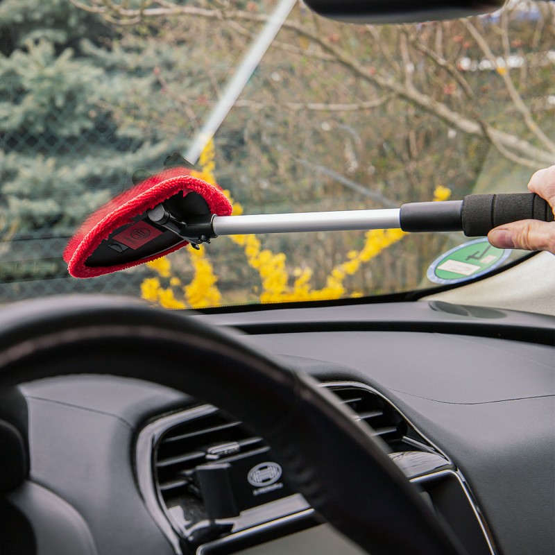 Curatitor parbriz premium aluminiu extensibil 33-50cm cu microfibra - 43314 - HEYNER