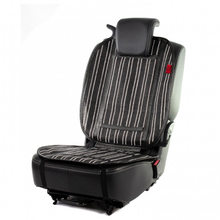 Husa protectie scaun cool confort pro negru / alb - 711100 - HEYNER
