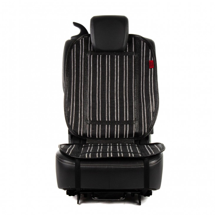 Husa protectie scaun cool confort pro negru / alb - 711100 - HEYNER