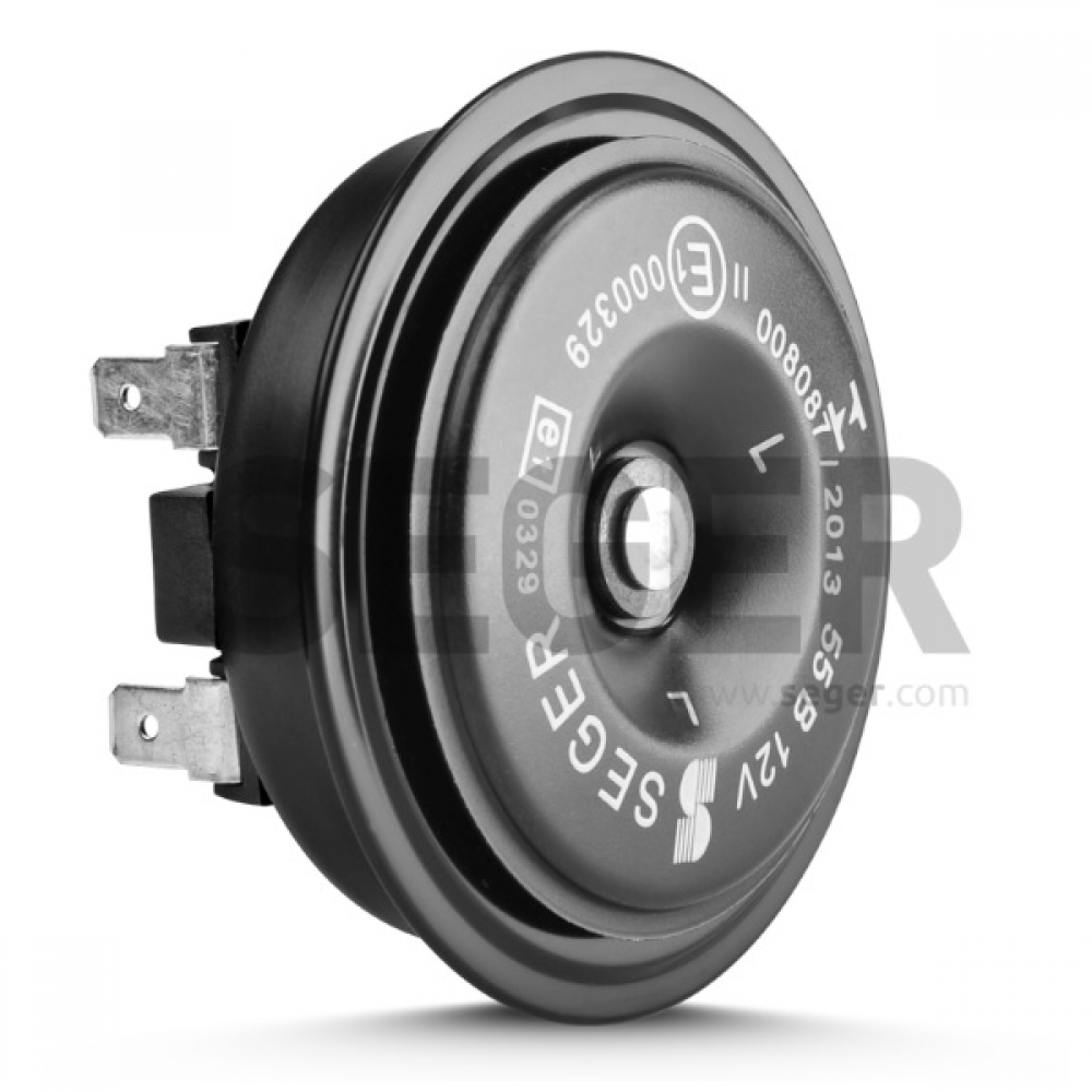 Claxon electromagnetic 12v 3.5a ton jos - 45882 - SEGER