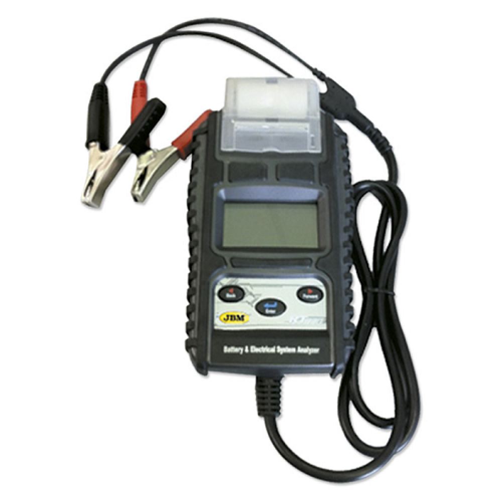 Tester de baterie si alternatoare cu imprimanta jbm - 00126 - JBM