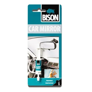 Adeziv pentru oglinzi auto 2 ml, BISON Adeziv pentru oglinzi auto 2 ml, BISON