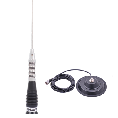 Antena radio cb megawat ml100 black cu magnet inclus