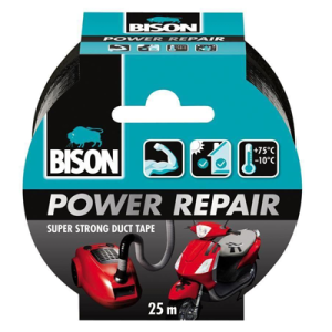 Banda adeziva texturata neagra 50 mm x 25 m