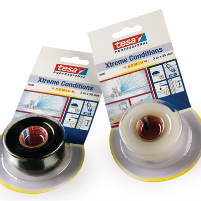 Banda autosudanta silicon neagra 3m/25mm - 00814 - TESA