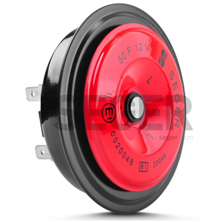 Claxon electromagnetic 12v 5a ton jos - 50FK12.100.02K - SEGER