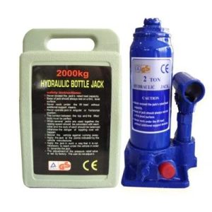 Cric hidraulic in cutie din plastic 2t jbm