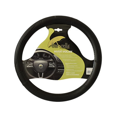 Husa volan simple negru 37-39 cm - 07977 - UMBRELLA