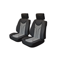 Huse scaun anatomic negru - set 2 buc