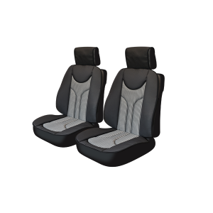 Huse scaun anatomic negru - set 2 buc