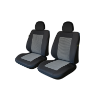 Huse scaun fata lux negru m1- set 2 buc