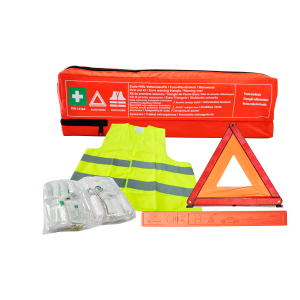 Kit trusa medicala. vesta si triunghi