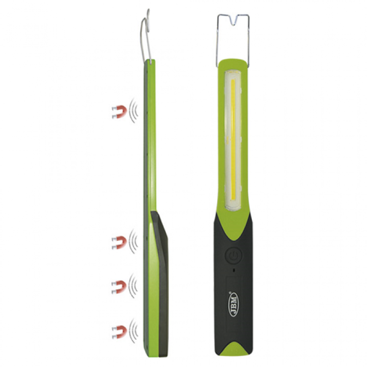 Lampa portabila slim led c.o.b. cu baterie reincarcabila jbm - 52536 - JBM
